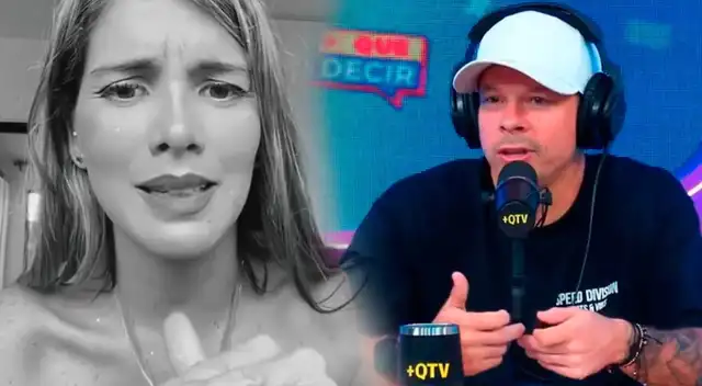 Korina Rivadeneira tuvo IMPENSADA reacción al enterarse EN VIVO de su ruptura con Mario Hart sin su CONSENTIMIENTO: "Todo..."
