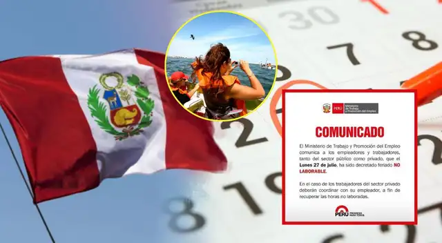 Las Fiestas Patrias 2026 están a la vuelta de la esquina y miles de peruanos se organizan para disfrutar de varios días de descanso. Las Fiestas Patrias 2026 están a la vuelta de la esquina y miles de peruanos se organizan para disfrutar de varios días de descanso.