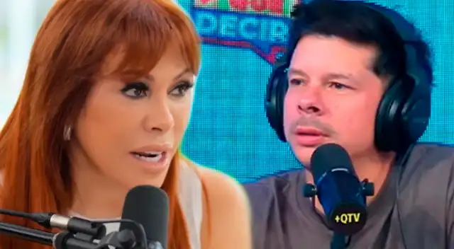 Mario Hart estuvo cara a cara con Magaly Medina.