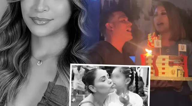 Karla Tarazona organiza LUJOSA fiesta a Christian Domínguez por su cumpleaños, pero sus hijas NO APARECEN: "En familia..."