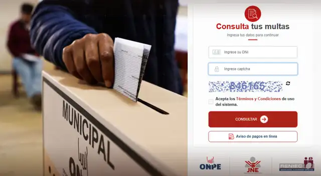 JNE habilita LINK OFICIAL para revisar si tienes MULTAS electorales antes de las Elecciones Municipales 2026.