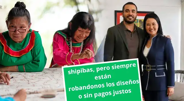 Keiko Fujimori en el ojo de la tormenta: Comunidad Shipibo-Konibo acusa a su diseñador de apropiación cultural por traje Keiko Fujimori en el ojo de la tormenta: Comunidad Shipibo-Konibo acusa a su diseñador de apropiación cultural por traje