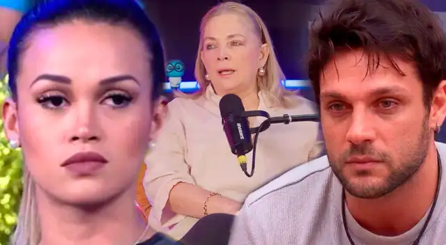 Mamá de Nicola Porcella se pronuncia sobre Angie Arizaga.