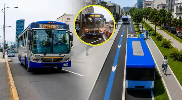 El nuevo carril bidireccional para buses del Corredor Azul comenzará a funcionar este 6 de agosto.