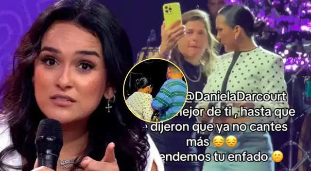 Daniela Darcourt responde influencer español tras criticarla.