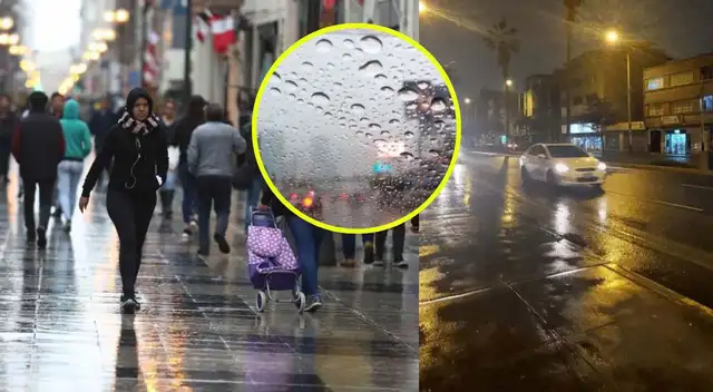 Varios distritos de la capital amanecieron con calles mojadas y presencia de charcos tras la precipitación registrada durante la madrugada.