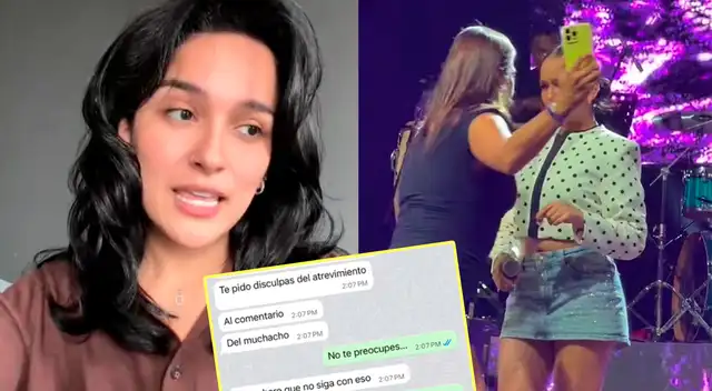 ¡SE DEFIENDE! Daniela Darcourt ROMPE SU SILENCIO tras el polémico INCIDENTE en concierto de Barcelona: “Tengo pruebas de todo”