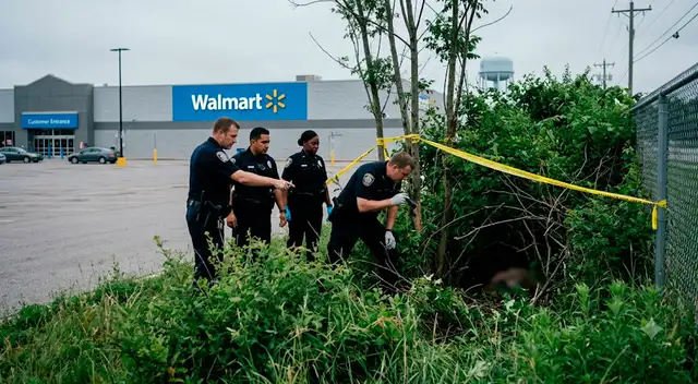 Encuentran cadáver de un hombre cerca a un Walmart en EE.UU.