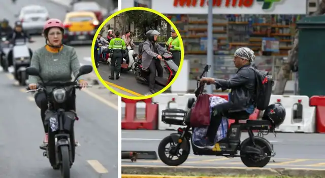 Los conductores de motocicletas eléctricas que invadan las ciclovías podrán recibir fuertes multas e incluso el internamiento de sus vehículos si incumplen la normativa.