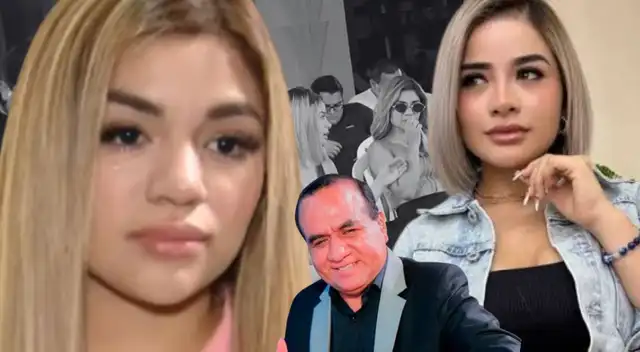 Mackeily Luján se hace viral al ver llorar a Naldy Saldaña delante de su agresor, César Sánchez.