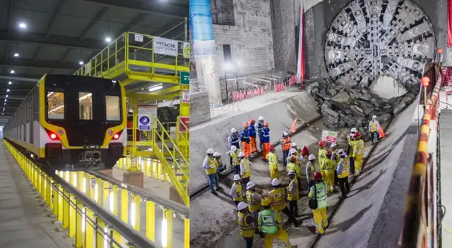 La etapa 1B registra un avance del 96% y la etapa 2 alcanza el 91%. Además, el ramal de la futura Línea 4 continúa con importantes trabajos de construcción. La etapa 1B registra un avance del 96% y la etapa 2 alcanza el 91%. Además, el ramal de la futura Línea 4 continúa con importantes trabajos de construcción.