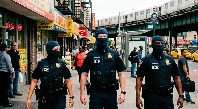 Nueva York permitirá que agentes del ICE si puedan CUBRIRSE EL ROSTRO.