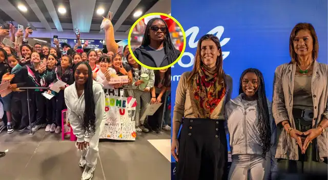 Simone Biles y Lima 2027: este fue su mensaje para los jóvenes atletas. Simone Biles y Lima 2027: este fue su mensaje para los jóvenes atletas.