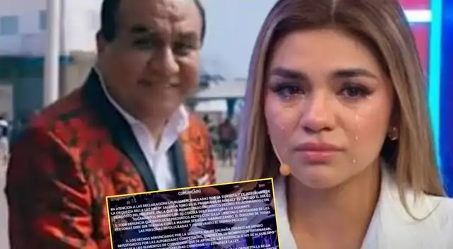Exdirector musical de La Bella Luz se pronuncia tras ser denunciado por Naldy Saldaña.