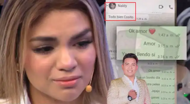 Naldy Sañdaña: Exesposa de José Burga lo acusa de serle infiel con la cantante.