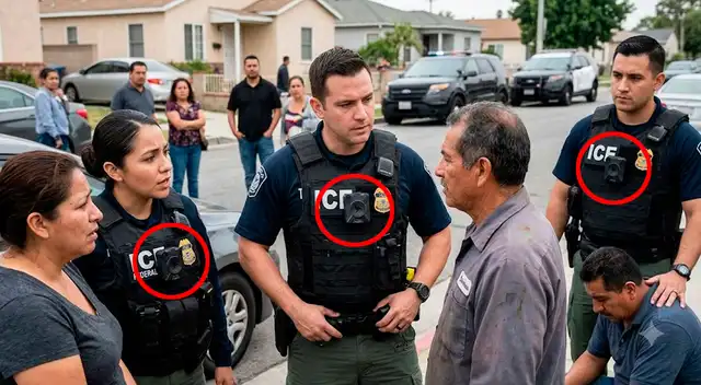Agentes del ICE utilizará CÁMARAS CORPORALES durante los operativos.