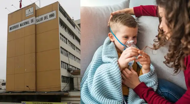 Hasta 80 niños son atendidos diariamente por problemas respiratorios.