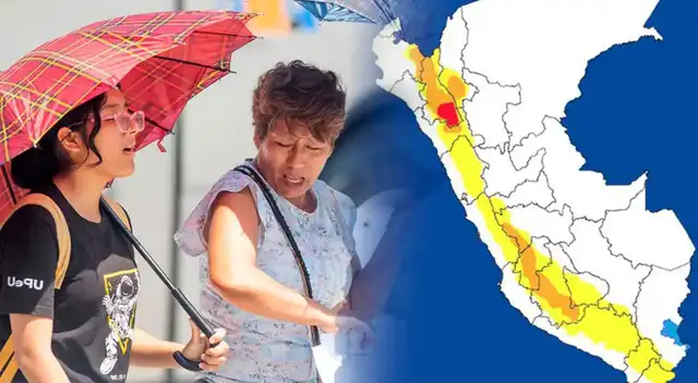 Senamhi advierte OLA DE CALOR en 17 regiones: temperaturas alcanzarán hasta los 37 °C.