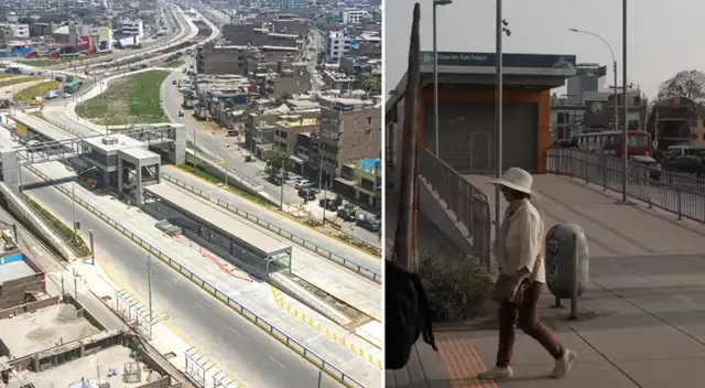 Estaciones del Tramo Norte del Metropolitano no operan.