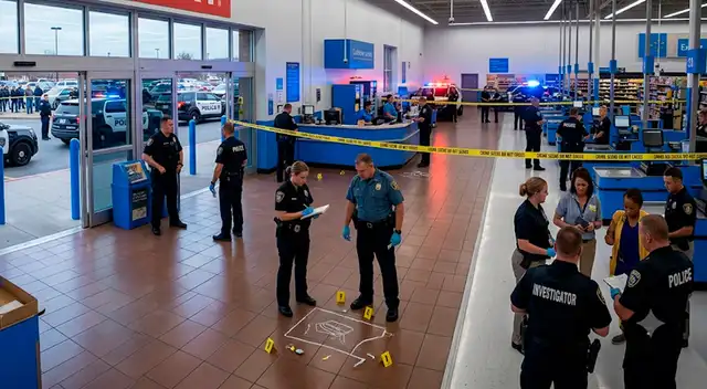 Detención de un ladrón terminó con una balacera en el Walmart en EE.UU.