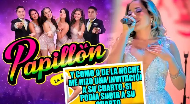 ¡ESCÁNDALO EN PAPILLÓN! Sandra Katiuska RENUNCIA y hace GRAVE denuncia contra director de la agrupación: "Me invitó a su cuarto" ¡ESCÁNDALO EN PAPILLÓN! Sandra Katiuska RENUNCIA y hace GRAVE denuncia contra director de la agrupación: "Me invitó a su cuarto"