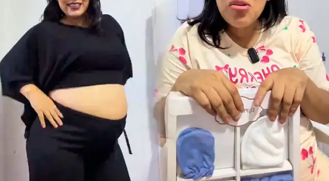 Influencer se prepara para dar a luz. Influencer se prepara para dar a luz.