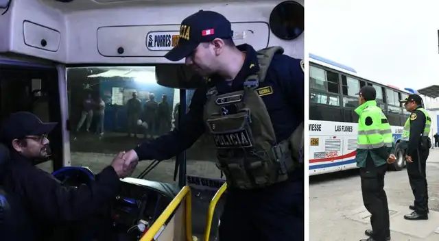 ¡Más policías en las calles! Plan Escudo despliega a miles de agentes para proteger buses y pasajeros en Lima.