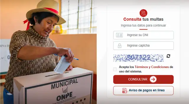 JNE habilita plataforma para consultar si registras MULTAS ELECTORALES solo con tu DNI.