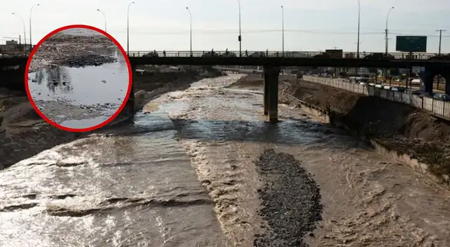 Río Rímac mantiene agua oscura y fuertes olores en Cercado de Lima: ANA investiga las causas. Río Rímac mantiene agua oscura y fuertes olores en Cercado de Lima: ANA investiga las causas.
