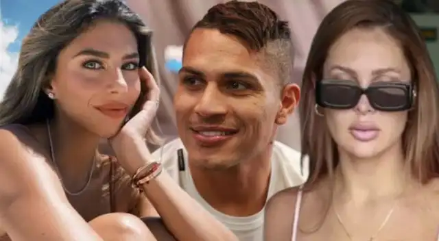 Paolo Guerrero se luce más cerca de Alondra García Miró y se distancia de Ana Paula Consorte.