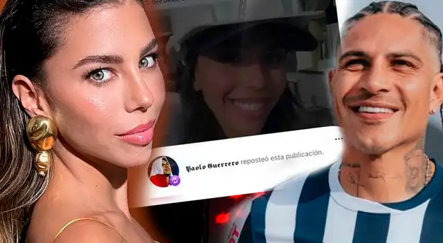 Alondra García Miró reaparece con IMPENSADA publicación luego de que Paolo Guerrero comparta sus fotos y la siga en redes: "Tu encantador..."
