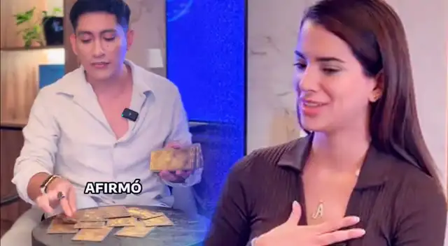 Suheyn Cipriani se realizó una lectura de tarot.