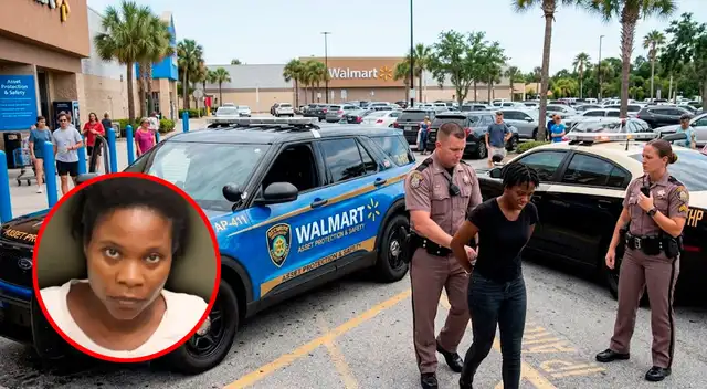 Mujer fue al Walmart y terminó llevándose el auto de un guardia de seguridad. Mujer fue al Walmart y terminó llevándose el auto de un guardia de seguridad.