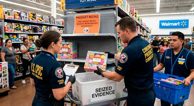 Juguete fue retirado de un Walmart por causar lesiones graves en niños. Juguete fue retirado de un Walmart por causar lesiones graves en niños.
