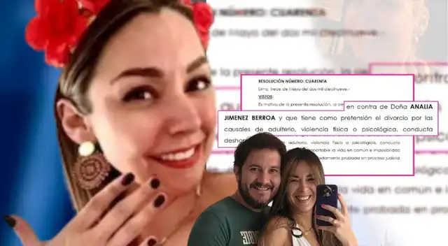 Analía Jiménez fue denunciada por violencia física tras presunta infidelidad con esposo de Silvia Cornejo. Analía Jiménez fue denunciada por violencia física tras presunta infidelidad con esposo de Silvia Cornejo.