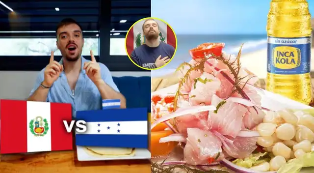 ¡PERÚ vs. HONDURAS! CEVICHE e INCA KOLA salen a defender el título en el MUNDIAL DE COMIDAS de IBAI.