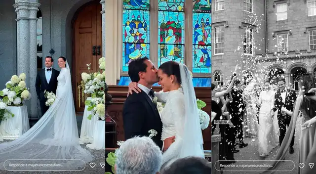 Carolina Braedt se casó junto al empresario Javier Millership.