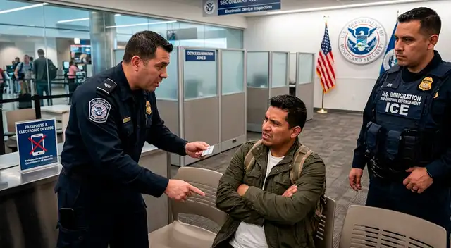 Los casos en los que un viajero puede negarse a mostrar su teléfono al ICE y al CBP.