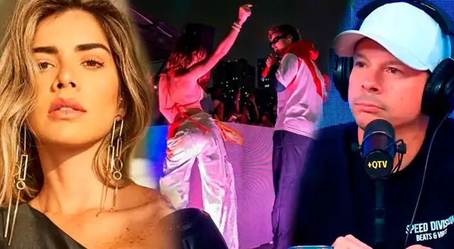 Mario Hart CUESTIONA a Korina Rivadeneira por baile a cantante que LA RECHAZÓ en pleno escenario: "Una mujer con hijos"