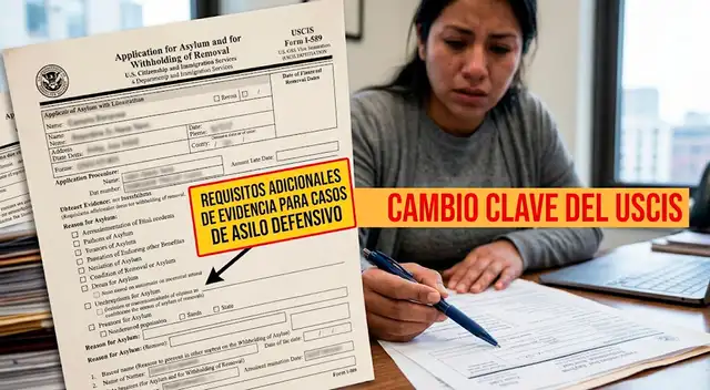 El CAMBIO CLAVE del USCIS que no deben ignorar los solicitantes de asilo