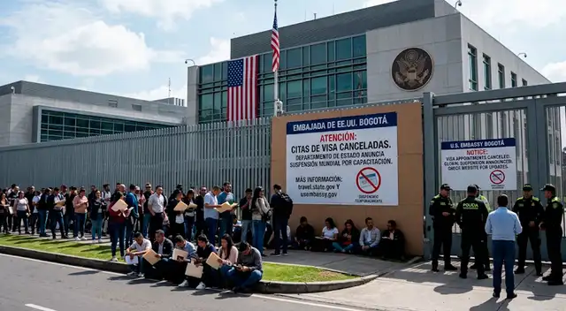 EE.UU. ordena suspender todas las citas para la visa americana.