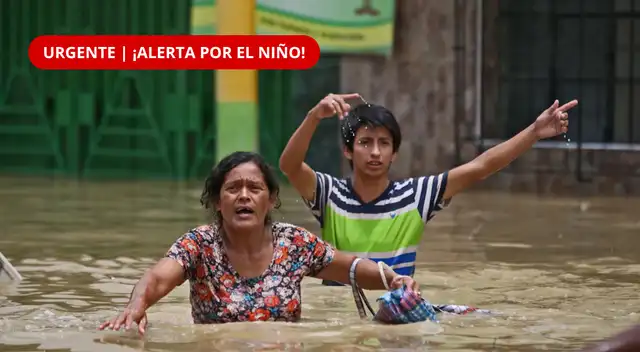 Indeci estima que 1,2 millones de peruanos podrían verse afectados ante un Fenómeno El Niño extraordinario.
