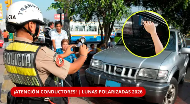 ¿Tienes permiso para tus lunas polarizadas? Revísalo en el portal oficial de la PNP.