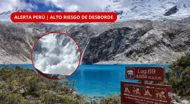 ¿Una amenaza oculta en las alturas? 58 lagunas en Perú tienen alto riesgo de desborde.