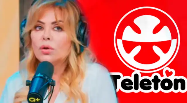 Gisela Valcárcel se sincera sobre la Teletón.