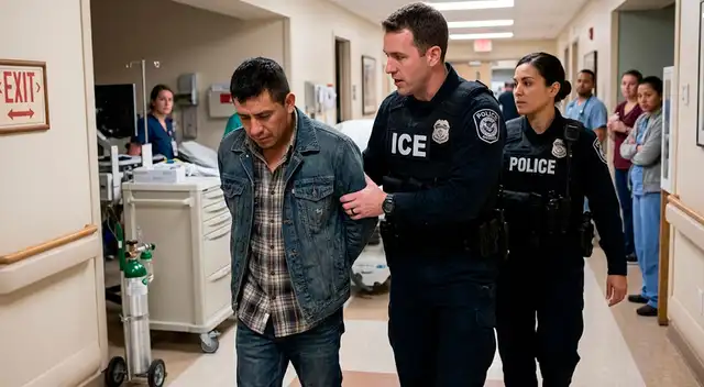 Conoce si un agente del ICE puede arrestarte en un hospital de EE.UU.