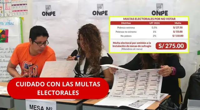 Consulta en el JNE cuánto debes y qué trámites podrías tener restringidos.