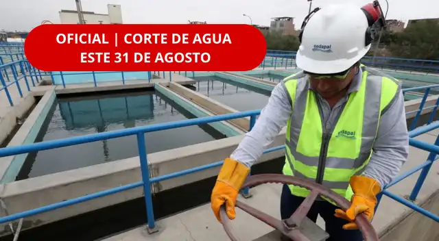 Conoce las zonas afectadas y los horarios de suspensión del servicio.
