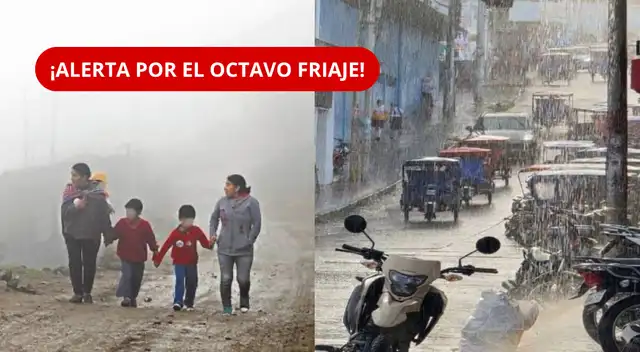 ¿Qué regiones serán afectadas por lluvias, vientos y bajas temperaturas?