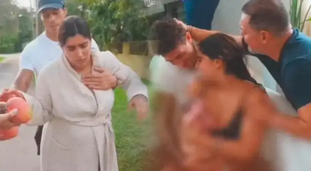¡IMPACTANTE! Revelan video del nacimiento del bebé de Isabella Ladera y Hugo García dentro de una piscina